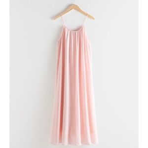 NWT & Other Stories Pink Flowy Maxi Dress